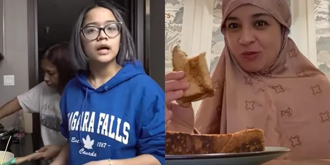 Tanpa Makeup, Sederet Seleb ini Tak Segan Perlihatkan Wajah Naturalnya Saat Sahur