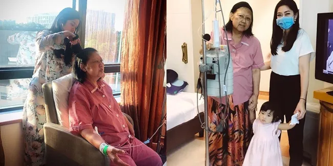 Telaten, Momen Dua Menantu Cantik Setia Dampingi dan Rawat Ani Yudhoyono