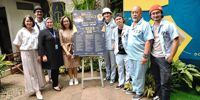 Tembus Lima Juta Penonton, 'MIRACLE IN CELL NO 7' Adakan Nonton Gratis Bareng Lima Ribu Lebih Anak Yatim