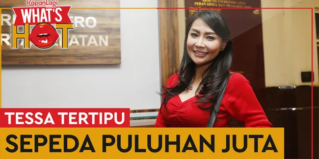 Tergiur Sepeda Diskon 60%, Tessa Kaunang Tertipu Puluhan Juta