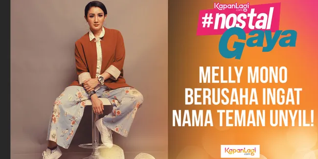 Terima Tantangan Kapanlagi.com, Melly Mono Uji Wawasan Era 90-an