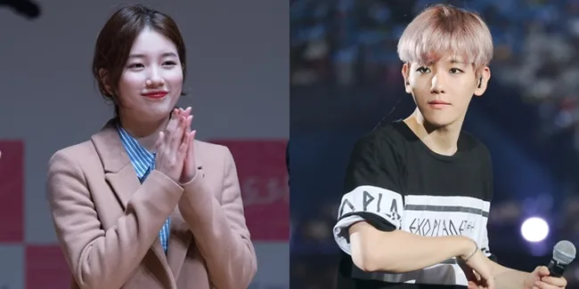 Tertangkap Kamera Berdua, Suzy Miss A & Baekhyun EXO Bakal Duet?