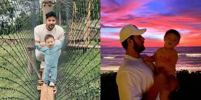 Tetap Jadi Hod Daddy, Ini Deretan Potret Ammar Zoni Momong Baby Air - Dua Jagoan Ganteng Kesayangan Irish Bella yang Curi Perhatian