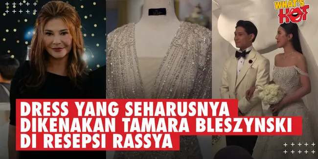 Teuku Rassya Spill Dress Yang Seharusnya Dikenakan Tamara Bleszynski Di Malam Resepsi