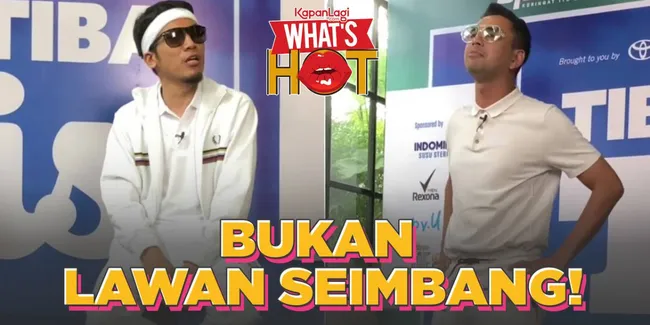 Tiba-Tiba Tenis, Desta: Raffi Ahmad Bukan Lawan yang Seimbang