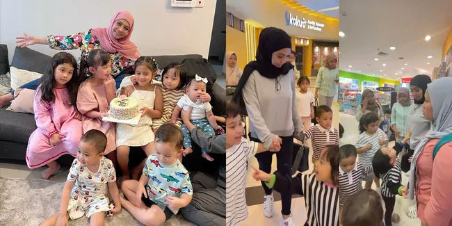 Tieta on Duty, 7 Potret Rieta Amilia Bareng Semua Cucu-Cucunya - Heboh Saat Beli Mainan