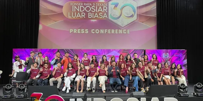 Tiga Dekade Berkarya, INDOSIAR Persembahkan 3 Malam Pertunjukkan Luar Biasa Bertabur Bintang