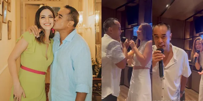 Tuai Pujian Nggak Baperan, Ini 7 Momen Ardi Bakrie Karaoke Bareng Nia Ramadhani Nyanyikan Lagu Band Samsons