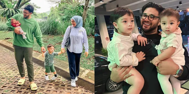 Tubuh Makin Berisi dan Berjenggot Lebat, Ini 7 Potret Ammar Zoni Momong 2 Anak