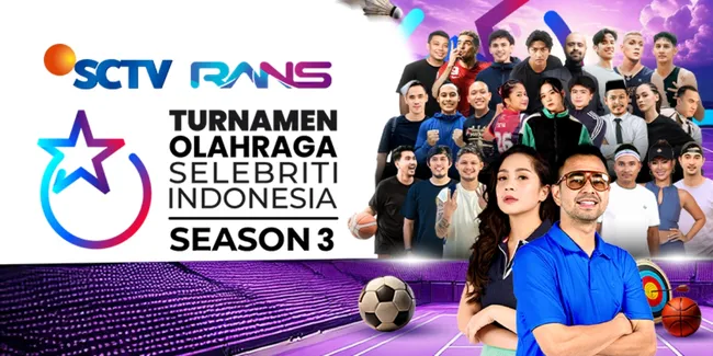 Turnamen Olahraga Selebriti Indonesia (TOSI) Kembali dengan Season 3, Jangan Lewatkan Keseruannya