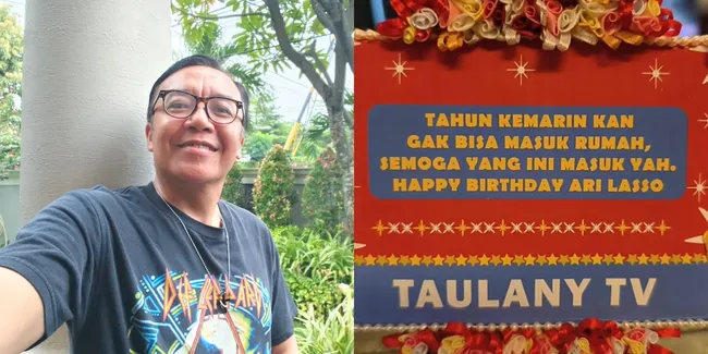 Ucapan Selamat dari Andre Taulany untuk Ari Lasso yang Lagi Ultah, Beda dari yang Lain