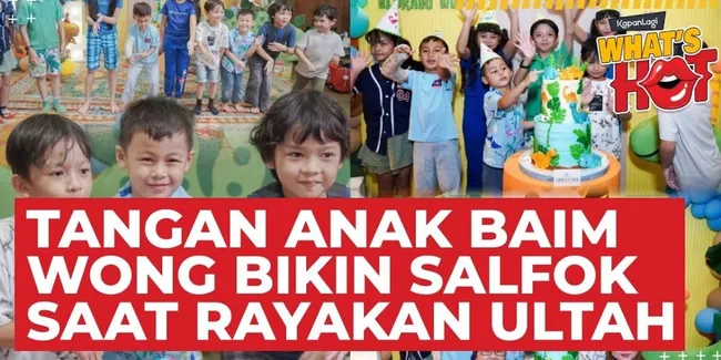 Ulang Tahun Kenzo Eldrago Wong Jadi Pusat Perhatian Warganet, Pada Salfok ke Tangan Kiano