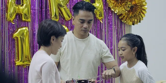 Ultah ke-12, Anak Enda Ungu Rayakan Bersama Anak Yatim