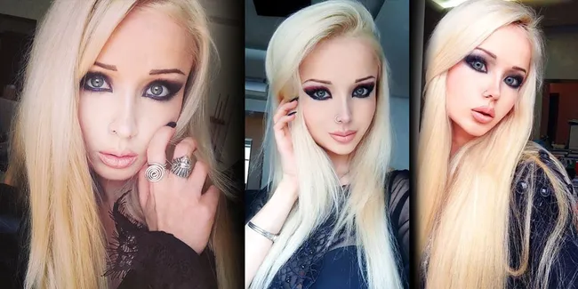 Valeria Lukyanova Pamer Foto Selfie Tanpa Makeup, Mau Tahu?