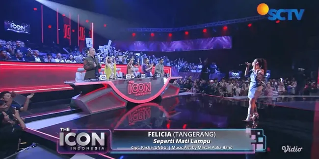 Vedra (Batam) dan Felicia (Tangerang) Tuai Pujian di Top 9 "The Icon Indonesia", Bawakan Lagu Dangdut