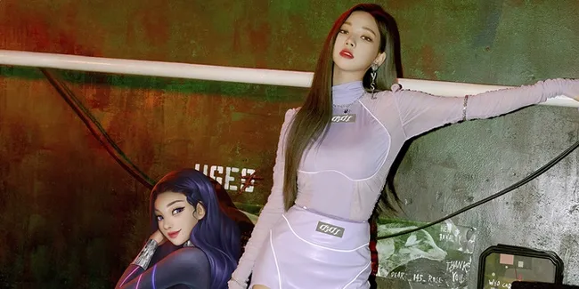 Video Teaser Karina aespa dan ae-Karina, Pamerkan Skill Dance Memukau Ditemani Sang Avatar