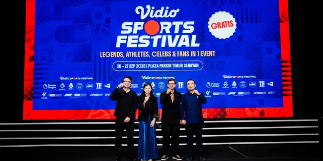 Vidio Sports Festival 2026 Hadir, Jadi Ajang Olahraga Terbesar di Indonesia