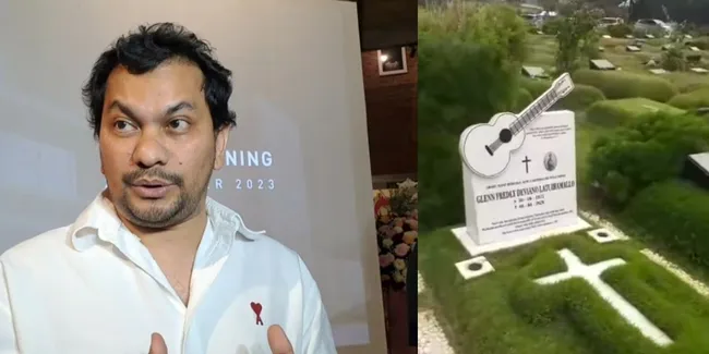 Viral Karena Taburan Bunga di Atas Makam Mendiang Glenn Fredly Dimakan Kambing Hitam, Tompi: Itu Pertanda Baik