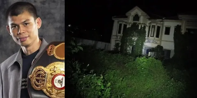 Viral Rumah Mewah Terbengkalai yang Diduga Milik Chris John, Nampak Rusak Parah dan Penuh Tanaman Liar