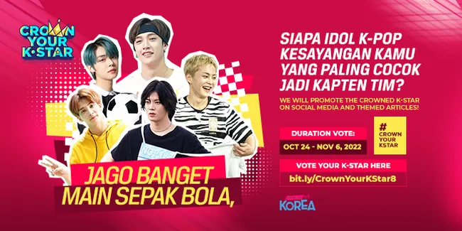 [VOTE HERE] Ada Jeonghan SEVENTEEN - Yuta NCT 127 Jago Main Sepak Bola, Siapa Idol K-Pop Kesayangan Kamu yang Paling Cocok Jadi Kapten Tim?