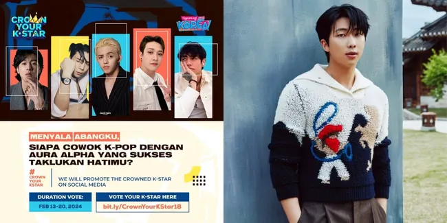 [VOTE HERE] Menyala Abangku! Potret RM BTS Punya Aura Alpha yang Kuat, Dijamin Bisa Bikin Kamu Luluh