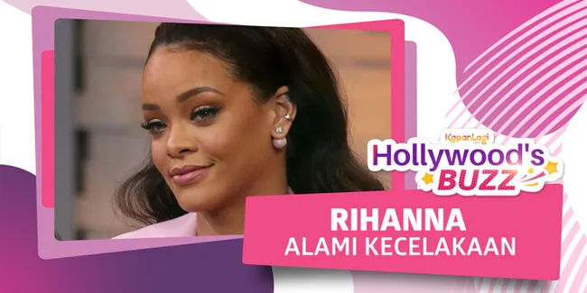 Wajah Rihanna Memar Usai Alami Kecelakaan Skuter Listrik