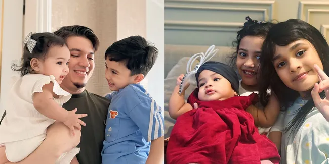 Wajah Sudah Diperlihatkan, 7 Potret Baby Humaira Putri Zaskia Sungkar Bareng Ukkasya dan Anak-anak Shireen Sungkar - Mirip!