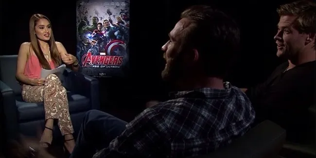 Wawancara Bareng Cinta Laura, Chris Hemsworth Berbahasa Indonesia