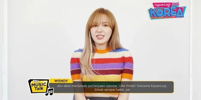 Wawancara Eksklusif WENDY RED VELVET, Bentangkan Sayap di Debut Solo Lewat Mini Album 'Like Water'