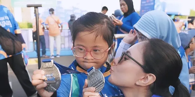Wulan Guritno Sampaikan Pesan Menyentuh Usai Marathon 3K Bareng Anak Disabilitas