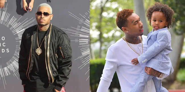 Yuk Intip Saat Putra Chris Brown dan Putri Tyga Sedang Playdate!