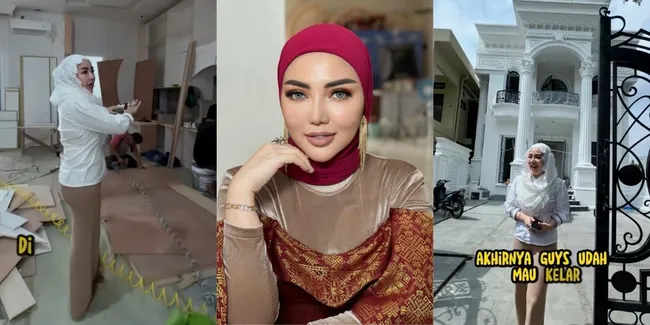 10 Potret Rumah Baru Bella Shofie, Sudah Terlihat Megah dan Mewah Meski Belum Rampung - Dilengkapi Kantor dan Ruang untuk Live Streaming