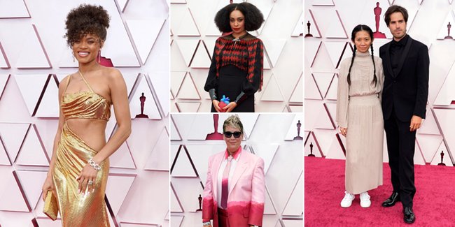 10 Artis Ini Dicap Worst Dressed di Red Carpet Oscar 2021, Terlalu Santai Hingga Nggak Banget!