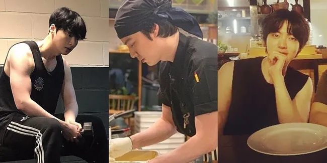 10 Foto Ganteng Ahn Jae Hyun, Pamer Lengan Kekar - Makin Atletis