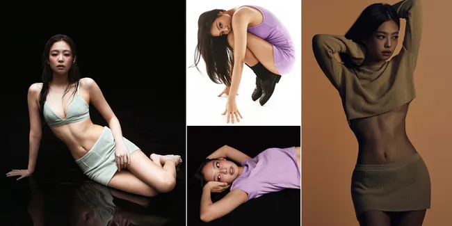 10 Foto Jennie BLACKPINK dengan Koleksi Terbaru Calvin Klein, Pinggang Super Ramping Jadi Sorotan