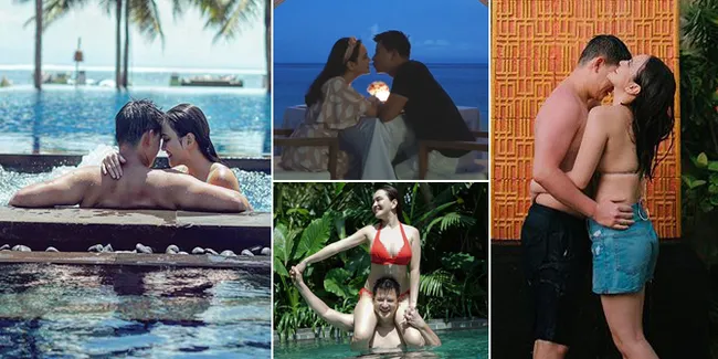 10 Foto Mesra Shandy Aulia dan Suami yang Jarang Tersorot, Mandi Bareng di Bawah Shower - Dinner Romantis