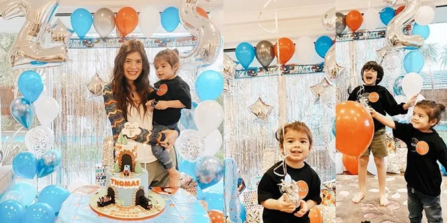 10 FOTO Perayaan Ultah Zanecka di Australia, Carissa Putri Siapkan Segalanya Sendirian