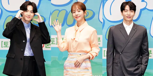 10 Foto Preskon Drama Korea Terbaru 'BEHIND YOUR TOUCH', Han Ji Min dan Lee Min Ki Serasi Banget!