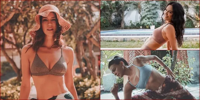 10 Foto Sophia Latjuba Pamer Perut Six Pack, Tetap Rata Tanpa Perlu Diet