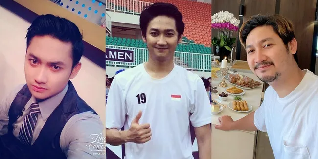 10 Foto Transformasi Angga Wijaya Suami Dewi Perssik: Sudah Ganteng Sedari Dulu, Kini Makin Maskulin Dengan Brewok Tebal