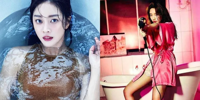 10 Gaya Pemotretan Artis Korea di Bathtub Paling Unik yang Mengundang Banyak Reaksi