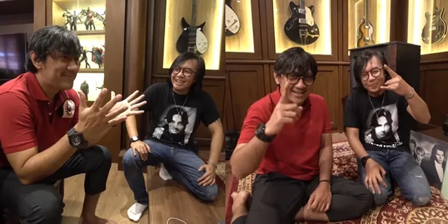 10 Momen Ari Lasso Beri Hadiah Andre Taulany Satu Set Audio Super Langka, Harganya Puluhan Juta