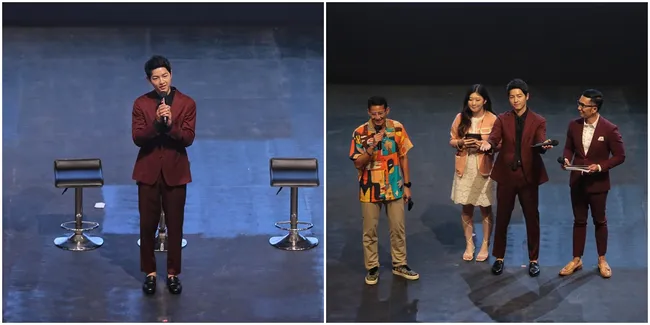10 Momen Lucu Song Joong Ki Belajar Joget Dangdut Koplo, Lempar Senyum Manis - Sesekali Berbicara Bahasa Indonesia