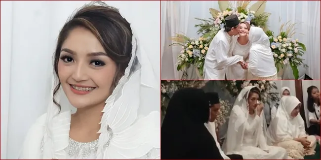 10 Momen Pengajian Siti Badriah Sebelum Menikah, Berlinang Air Mata