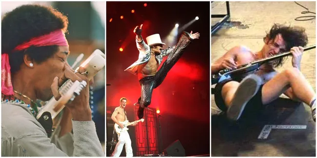 10 Musisi Dunia Yang Punya Gerakan Nyentrik Saat Tampil di Stage