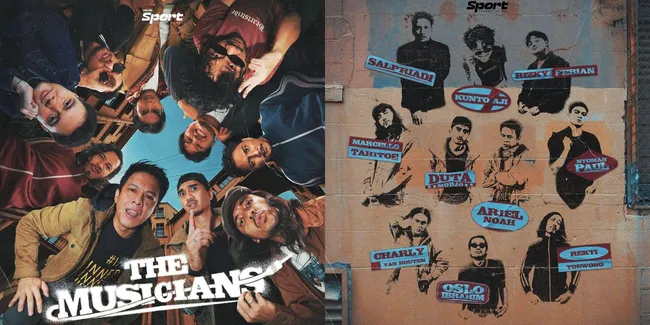 10 Musisi Top Indonesia yang Bakal Main di Bahkan Voli 2, Dipimpin Ariel Noah Sebagai Kapten