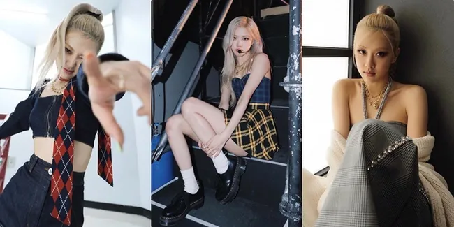 10 Outfit Kece dan Fashionable Rose BLACKPINK Tampil di Berbagai Acara Musik Promosikan 'On The Ground' dan 'Gone'