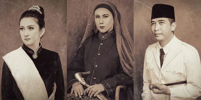 10 Potret Artis Cosplay Jadi Pahlawan Nasional, Nafa Urbach Sebagai Cut Nyak Dhien - Bryan Domani Garang bak Kapitan Pattimura