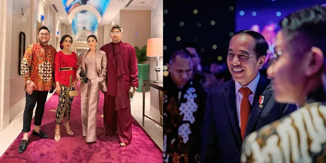 10 Potret Artis di Pernikahan Mahalini dan Rizky Febian, Penampilan Olla Ramlan Tuai Kritik - Nagita Slavina Pakai Gaun Nyaris Seharga Rp100 Juta 