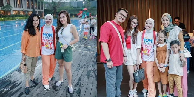 10 Potret Artis di Ulang Tahun Anak Tya Ariestya, Ada Wulan Guritno yang Tampil Bak ABG - Rafathar Bawa Pulang Doorprize Mewah